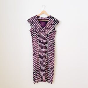 Vintage Purple Y2K Dress Very Stretchy Size Small-Medium Whimsigoth Distressed